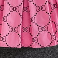 thumbnail image 5 of Bovxnpu Girls' Skirt Sets Little Girls Ruffled Sleeve Graphic Tank Top Ruched Skirt 2-piece Sets Summer 2 Piece Outfits, 5 of 9