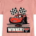 thumbnail image 3 of Disney's Cars - I'm A Winner - Toddler And Youth Girls Short Sleeve Graphic T-Shirt, 3 of 5