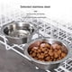 thumbnail image 2 of Kennel Water Bowl Hanging,Stainless Steel Puppy Bowls, 2 of 5