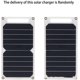 thumbnail image 4 of 1 Solar Charger of 10 Watts - Mobile phone charging with solar panels - Ultra-light and waterproof - USB output, 4 of 5