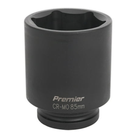 

Sealey Is185D Impact Socket 85Mm Deep 1In Sq Drive