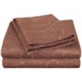thumbnail image 1 of Cotton Rich 600 Thread Count Italian Paisley Sheet Set  California King-Chocolate, 1 of 1