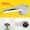 Diamant 35, variante sur Accessoires de Robinet de Salle de Bain Cuisine Interrupteur de Réservoir de Douche valve d'Eau Froide et Chaude Poignée Unique Remplacement Robinet Poignée en Métal Arc 40