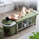 thumbnail image 3 of Basin Sink Shampoo Chair Wash Hair Salon Spa Relaxing Hairstylist Shampoo Chair Mobile Potable Home Beauty Cadeiras Furniture My Lux Decor Round, 3 of 46