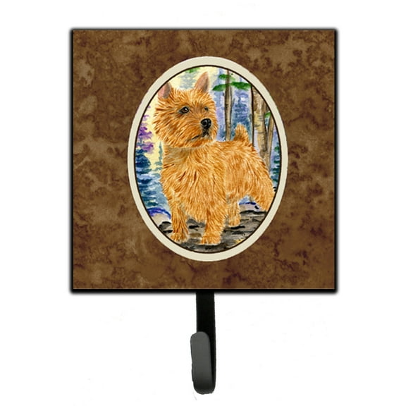 Carolines Treasures SS8011SH4 Norwich Terrier Leash Holder or Key Hook, Small, Multicolor