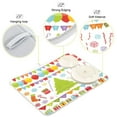thumbnail image 4 of IAUYY 18 x 24 Inch Dish Drying Mat Dish Drying Mat Microfiber Kitchen Mats Large Counter Absorbent Dish Pad Drainer Rack A Flags Wreaths, 4 of 8