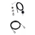 thumbnail image 1 of de 2 cables de polea de fitness, accesorio de gimnasio para entrenamiento de fuerza de tríceps, 1 of 9