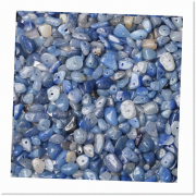 Blue Aventurine Chip Stone Beads 400pcs 5-8mm | Healing Crystal Gemstones | DIY Loose Rocks for Jewelry Making