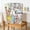 A, variant on QuanTara 2-Pack Easter Chair Covers 19.69x23.62in - Spring Themed Restaurant Chair Back Covers, Washable Protective Slipcovers for Dining Chairs, Holiday Party & Home Decor Set of 2