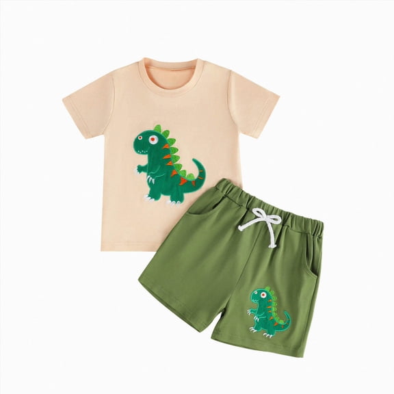 Back to School Toddler Boy Outfit Embroidery T Shirt and Shorts Set 6-12 Months 12-24 Months 2t 3t 4t 5t 6t 7t 8t 9t Children 3-4 Years