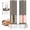 Brown, variant on Salt and Pepper Shakers Electric Salt Pepper Grinder Set Kitchen Accessories Upgraded Larger Grey Battery Salt Pepper Grinder Shakers Cooking Birthday Gifts for Men