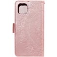 thumbnail image 5 of Mandala Phone Cover for iPhone11 6.1, Ultra Slim Flip Case with Card Slot, Magnetic Closure, Embossing PU Leather Case with Stand Function and Lanyard, Foldable Motif-Rose Gold, 5 of 13