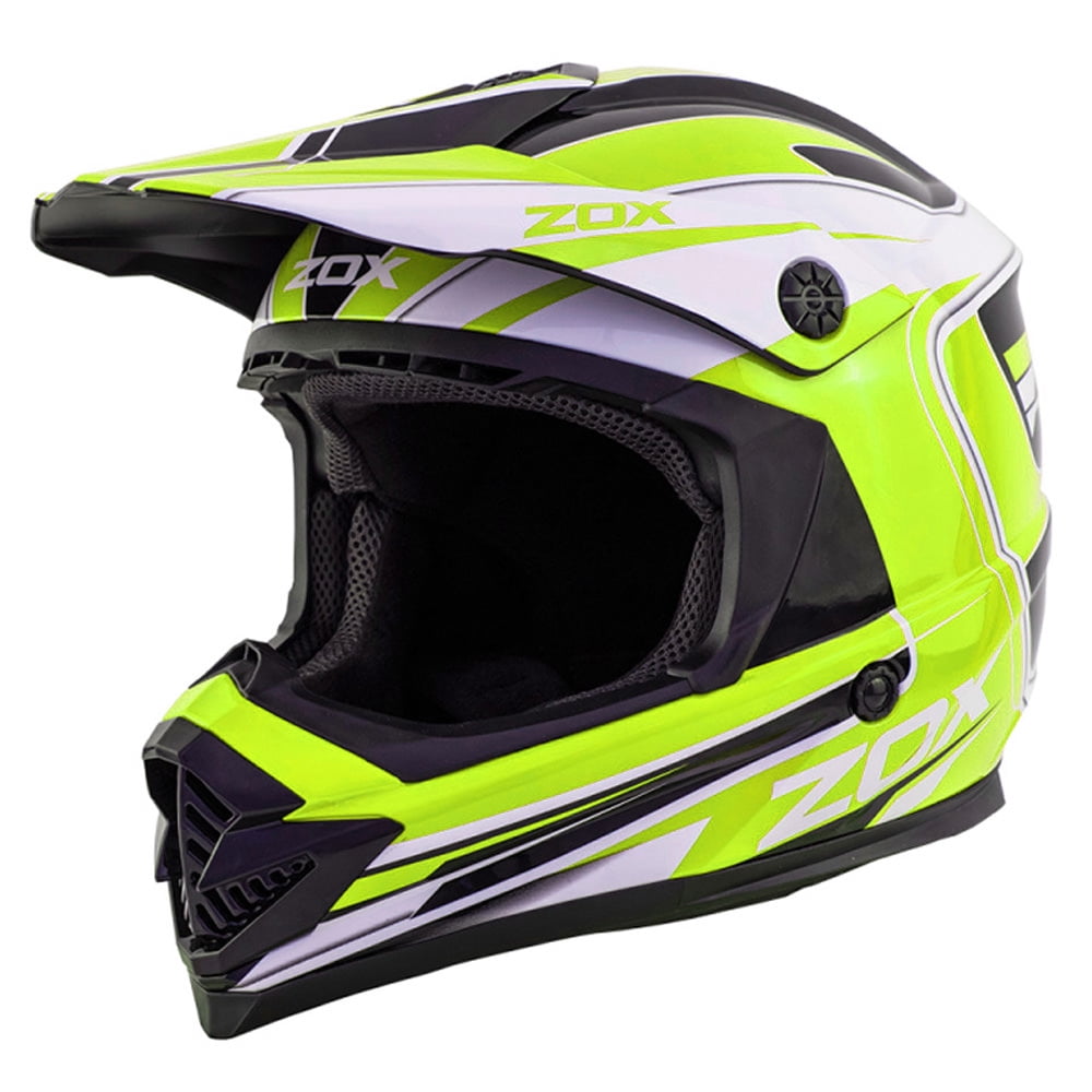 ZOX RUSH LUCID ADULT Street Motocross Dirt OffRoad Motorcycle Helmet