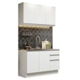 thumbnail image 1 of Cocina Integral Madesa Glamy Con Tarja 120 Cm Blanco 04 Madesa Glamy, 1 of 10