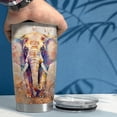 thumbnail image 5 of Personalized Elephant Tumbler Safari 20oz 30oz Tumblers with Lid Gift for Mommy Mama Mother Christmas Birthday Mothers Day, 5 of 7