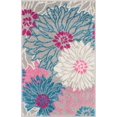 thumbnail image 2 of Nourison Passion Floral Grey 1'10" x 2'10" Area Rug, (2x2), 2 of 7