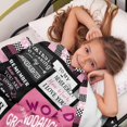 thumbnail image 2 of LHSHID Super soft flannel blanket Christmas Halloween Mother's Day blanket gift 50x60in, 2 of 6