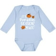 thumbnail image 3 of Inktastic Thanksgiving It's Pumpkin Season Y'all with Fall Leaves Boys or Girls Long Sleeve Baby Bodysuit, 3 of 5