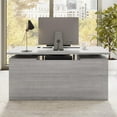 thumbnail image 6 of Stratus 60W Standing Desk with Drawers & Panel in Platinum Gray -Engineered Wood, 6 of 8