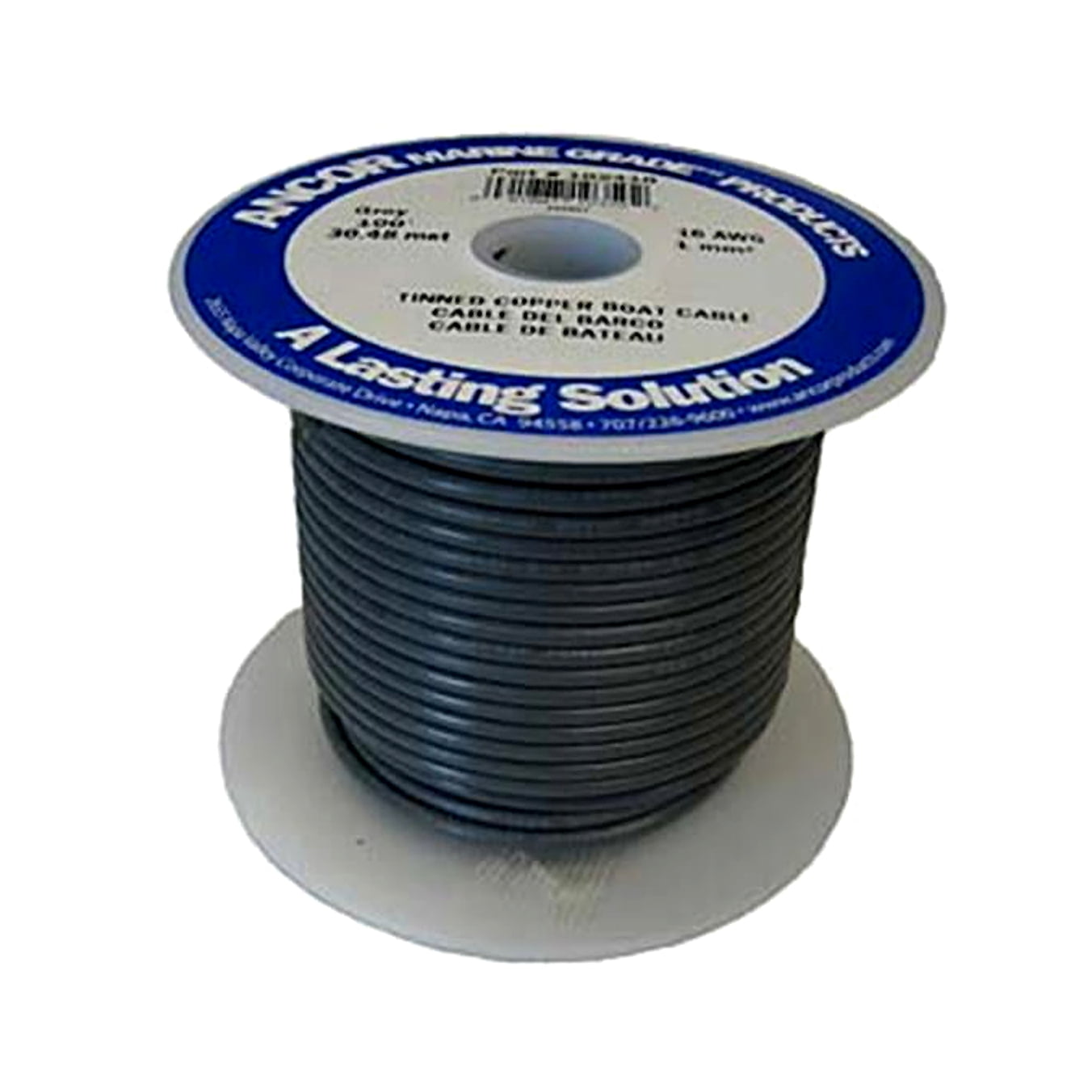Ancor Marine Grade Tinned Copper Primary Wire, 16 ga