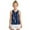 Navy, variant on piuwrlz Summer Sleeveles Wide-StrapTank Tops Kids Girls Boys Lightweight Sports Vest Fashionable Round Neck Stripe Pullover Black Size 10 Years
