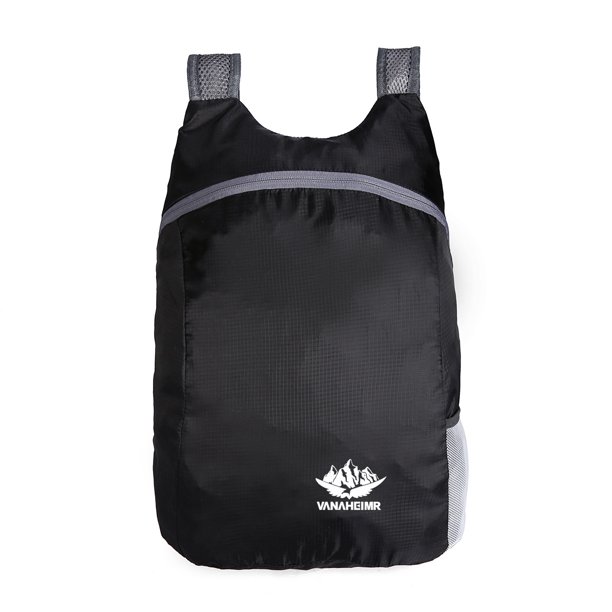 Bolsa plegable Bolsa de almacenamiento portátil ultraligera Bolsa de viaje Mochila impermeable Mochila deportiva para exteriores Bolsa de piel