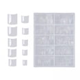 thumbnail image 1 of Juego de 400 piezas de puntas de uñas francesas cuadradas cortas Strade Fareast Limited Acabado transparente, 1 of 8