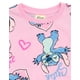 thumbnail image 5 of Conjunto de ropa Disney Lilo & Stitch de forro polar rosa 7-8Y, 5 of 7