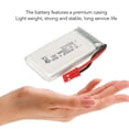 thumbnail image 4 of Lithium 3.7V 1200mAh Drone LiPo Battery 25C 903052P Quadcopter Lithium Battery Parts with JST Red Plug for X5SW Replacement, 4 of 7