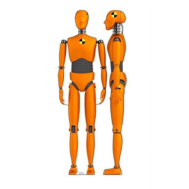 Advanced Graphics 2791 75 x 22 & 75 x 10 in. Crash Test Dummies Cardboard Cutout