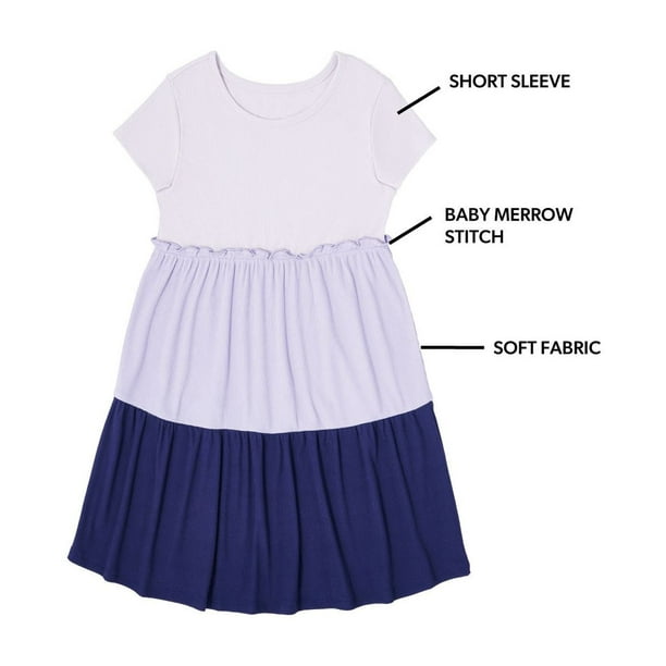 ワンピース and mary Bebe ribbon knit dress ANDMARY】Noah ribbon knit dress