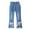 Dark Blue, variant on Augper Toddler Kids Baby's Day Girls Fashion Cute Sweet Boe Flared Pants Trousers Jeans Pants