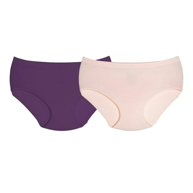 Panties Fruit of the Loom Para Mujer Seamless Low Rise 2 Piezas