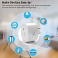 thumbnail image 4 of WiFi Smart Plug, App Remote Control & Voice Control Outlet with Timer Function, US Standard Smart Socket Adapter, 4 of 10