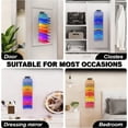 thumbnail image 7 of Charcrocsm Hat Organizer,2 Pack for Baseball Caps, Adhesive Wall Hat Rack One Hat One Layer, Wall Mounted Hat Hooks for Door Closet Bedroom, Black, 7 of 7