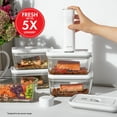 thumbnail image 6 of ZWILLING Fresh & Save Glass Airtight Food Storage Container, Meal Prep Container - Medium, 6 of 15