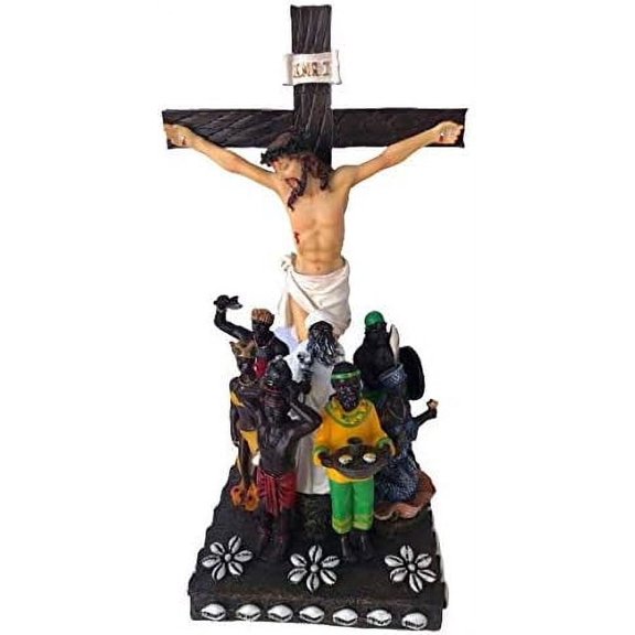 7 Potencias Africanas 12" African Powers Jesus Christ Oshun Yemaya Chango Ogun, New 6561/12