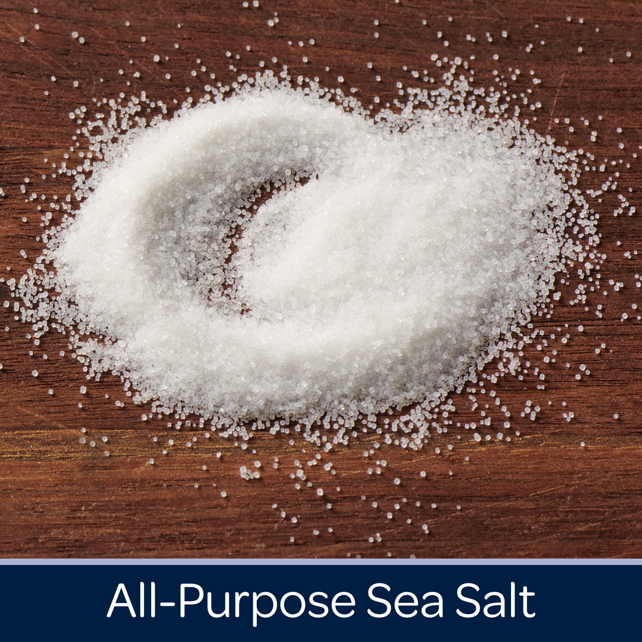 Morton All-Purpose Iodized Sea Salt, Fine Sea Salt, 26 oz