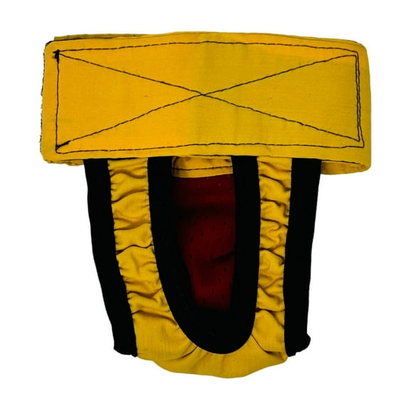 Barkertime Lemon Yellow Waterproof Washable Cat Diaper Pull-up - Made in USA