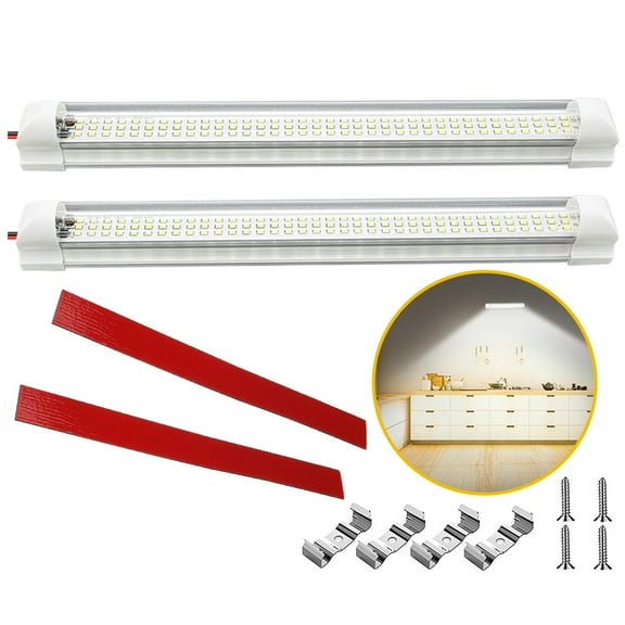 12V 108pcs LED Interior Light Bars for Truck Van Bus Caravan with ON/OFF Switch