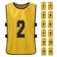 thumbnail image 3 of 12 PCS Adults Soccer Pinnies Quick Drying Football Team Jerseys Youth Sports Scrimmage Soccer Team Training Numbered Bibs Practice Sports Vest, 3 of 5