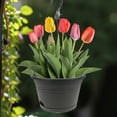 thumbnail image 3 of FOLOYORI 2Ud Jardineras Colgantes Negras Para De Y Pared Con Materiales Duraderos, 3 of 8