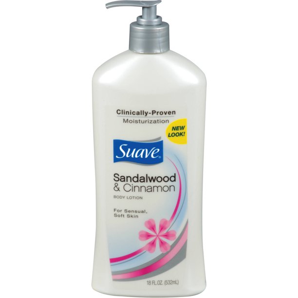 Suave Exhale Alluring Sandalwood & Cinnamon Skin Therapy Body Lotion