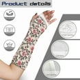 thumbnail image 7 of Jiueut Vintage Rose Arm Cast Cover Hand Cast Covers for Shower Adult Size L Decorative Arm Plaster Cover with A Thumb Hole Wrist Cast Cover for Shower Cast Cover Arm, 7 of 7