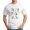 White, variant on Happy New Year Cute Men's Vintage T-Shirt with Short Sleeves and Graphics, Perfect Gift for Christmas or New Year Party Black Small