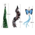 thumbnail image 3 of Cat Fishing Wand Retractable - Interactive Kitten Teaser Toy Pet Fish Pole Wand, 3 of 5