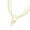 Gold, variant on Stylish Multilayer Necklace Alloy Modern Coin Pendant Stackable Jewelry Trendy Layering Neck Jewelry for Fashion Lover