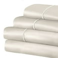 thumbnail image 2 of 1500 Thread Count Cotton Marrow Stitch Sheet Set, Queen, Stone, 2 of 4