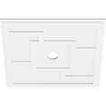 thumbnail image 2 of 28"OD x 3"ID x 9 3/4"C x 1"P Knox Architectural Grade PVC Contemporary Ceiling Medallion, 2 of 11