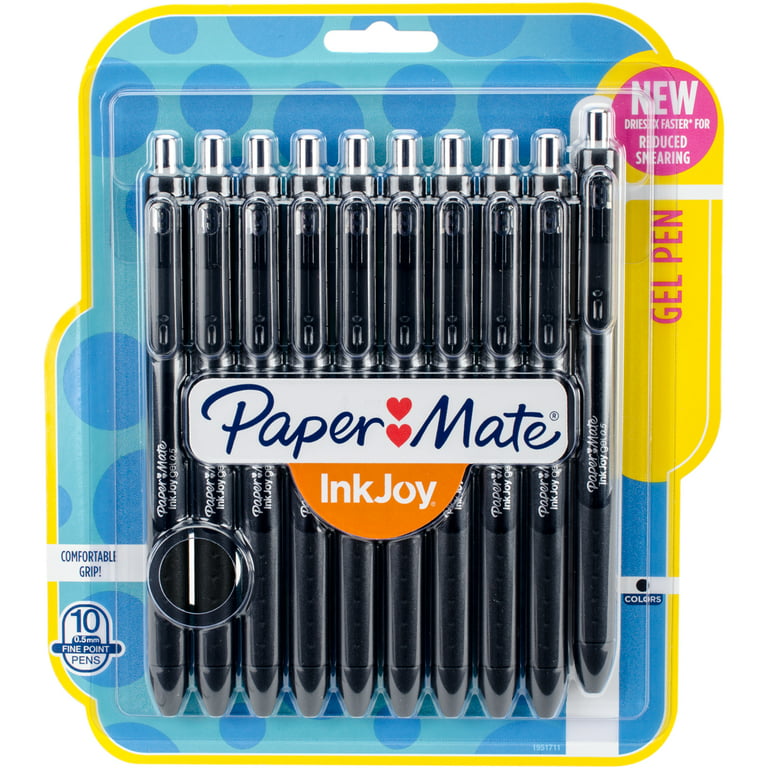 Paper Mate InkJoy Gel Pens .5mm 10-pkg-black